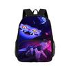 KPop DemonHunters Children's Backpack with Front Pocket, 16-inch Patch Pocket Backpack KTB