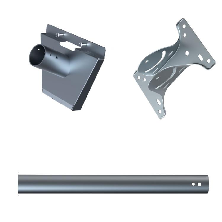 Heavy Duty Wall Roof Mount Bracket For V4 Satellite Receiver Metal Iron Corrosion Resistant Support Accessories