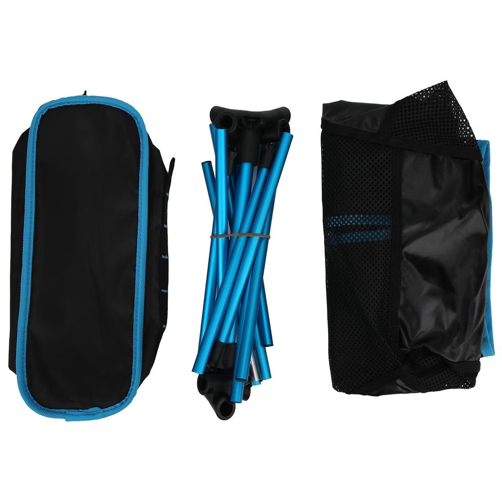 Outdoor Tragbarer Ultraleichter Klappstuhl Rückenlehne Angelsitz für Camping Grill