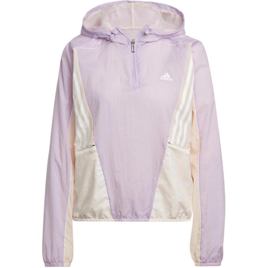 (WMNS) adidas Hyperglam Hooded Track Top Asia Sizing Purple Women s HZ9711 M