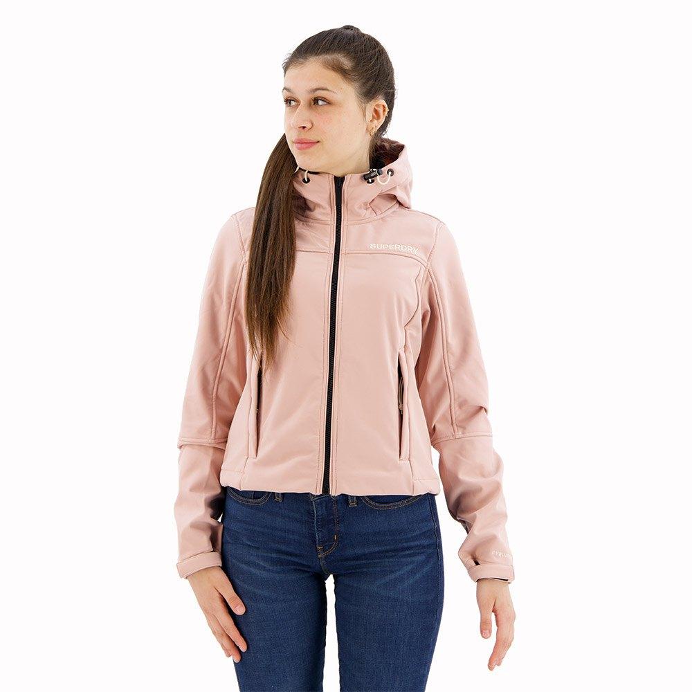 Superdry Damen Rosa Regenjacke Für Softshell Trekker - Bild 2