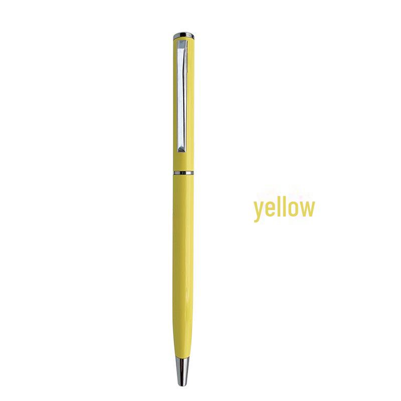 Bihai Twist Metal Ballpoint Pen with Customizable Laser-Engraved Logo, Assorted Colors