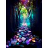 Diamond Embroidery Landscape Fantasy World DIY 5D Diamond Painting Waterfall Forest Cross Stitch Kits Rhinestones Pictures Decor
