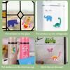 Reusable Sticker Book - Jelly Stickers For Toddlers, Kids Sticker Activity Book, Travel Toys For Road Trip, Car & Airplane