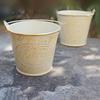 NEW Garden Decor Creative Supplies Mini Metal Hanging Flower Pots Home Garden Green Plant Planter Nursery Tin Pots Accessories