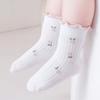 3Pairs/Set Baby Girls Socks Summer Thin Mesh Kids Girl Frilly Lace Socks Cotton Children Dance Princess Sock Spring Summer 0-5Y