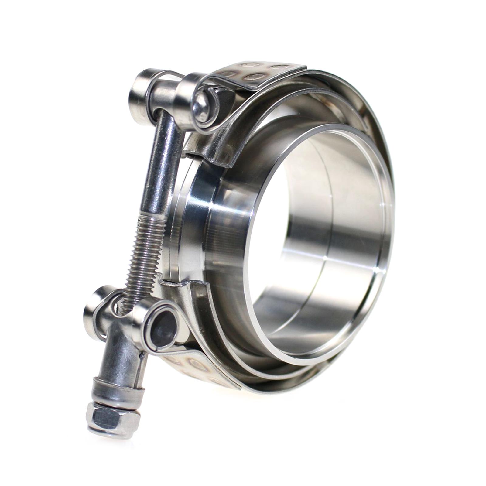 

Универсальный герметичный быстросъемный зажим из нержавеющей стали диаметром 3 дюйма/76 мм с V-образным ремнем, зажим для выхлопной трубы турбины 22