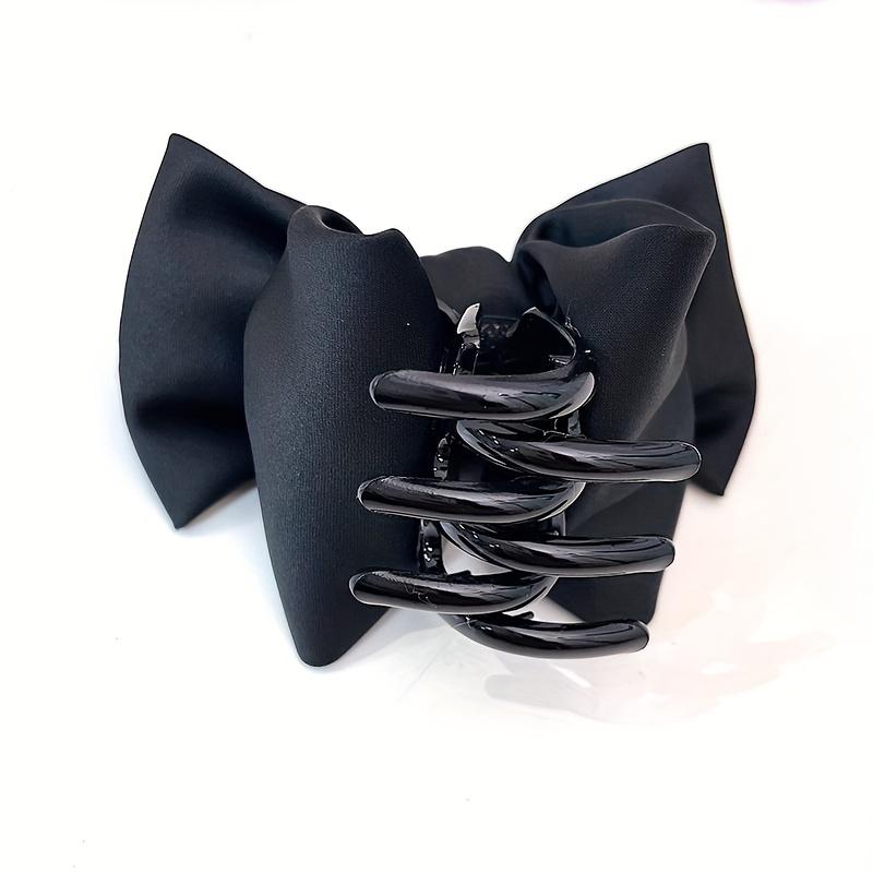 1 st Elegante Strik Haar Klem voor Vrouwen - Stijlvol Polyester en Spandex Haaraccessoire, Zonder Veren, voor Formele Gelegenheden