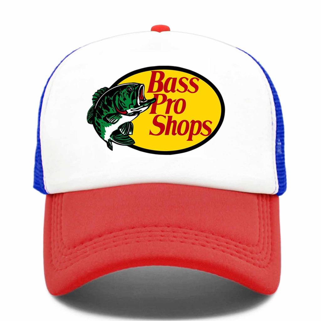 Bass Pro Shops Mesh Trucker Cap Unisex Verstellbar Sommer Angeln Baseballmütze Für Männer Frauen Outdoor Sonnenschutz