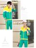 Unisex British Style School Uniform: Spring & Autumn Sports Suit for Children