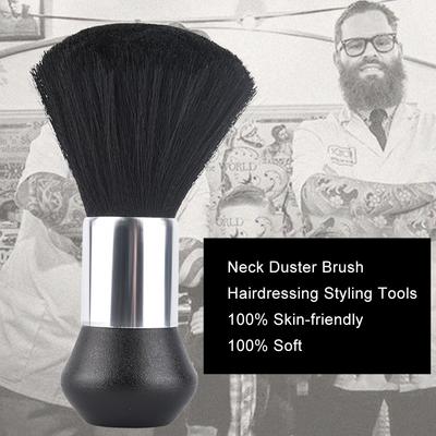 Neck Duster Brush Soft Hair Brush Neck Face Duster Hairdressing Hair Cutting Cleaning Brush Salon Hairdressing Styling Tools