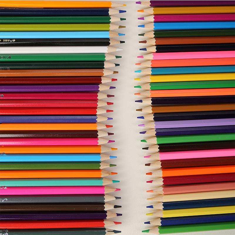 Little Fish Yellow Hexagonal Colored Pencils Set for Students - Custom Logo Available