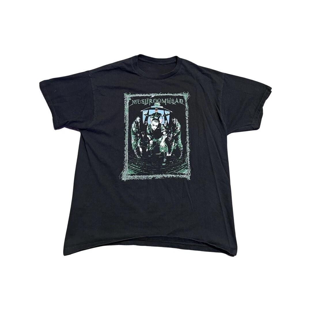 New Rare Mushroomhead Band Shirt Gift Funny Black All Size BL1719 S