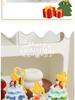 Cross-border Plush & Yarn Crochet Christmas Ornaments, Small Tree Decor & Car Pendants