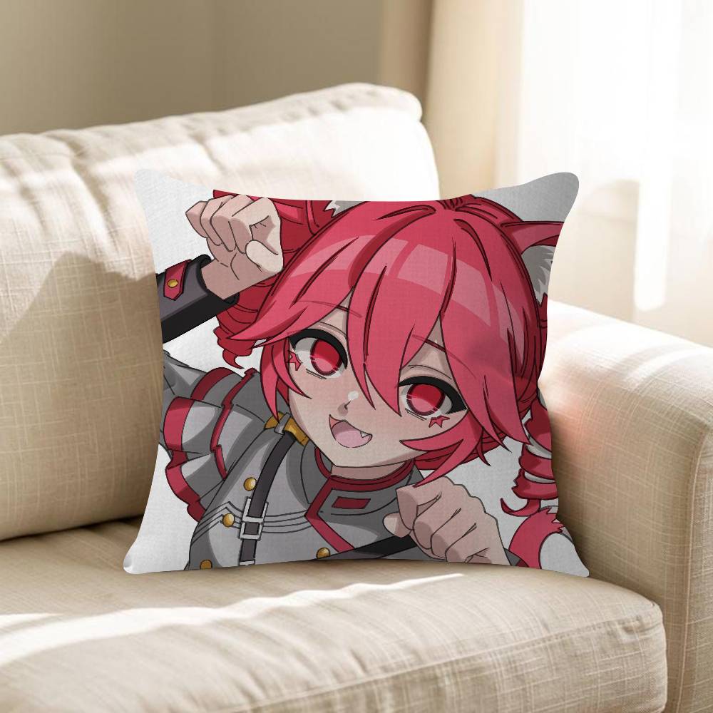 KKasane Teto Pillow Cover Sofa Cushion Cover Home Room Decoration Children Gift