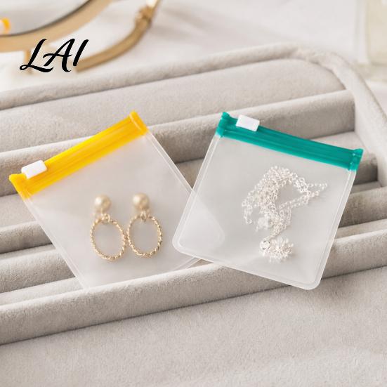 Slide-lock Zipper Bag Pill Bags Sliding Buckle Sealing Design Waterproof And Moisture-Proof Reusable Leak-proof Medicine Organizer with Writable