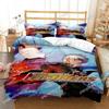 3D Print Game King Of Fighters Kof Bedding Set Bedroom Soft Modern Bedspreads Comefortable Duvet Cover Quilt Cover Pillowcase
