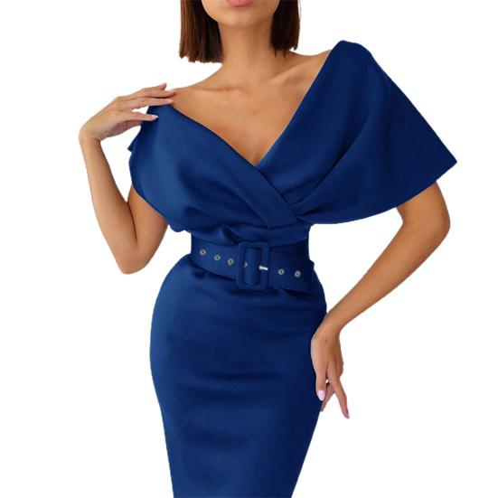 Buy Lady Dress Off Shoulder V Neck Drop 