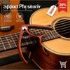 Wood-Grain Capo Capo for Folk, Classical, and Acoustic-Electric Guitars  Universal Capo for Ukulele  Small Hand Grip