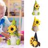 Adorable Gnome Sunflower Doll Plush Ornament For Desktop Decor And Gifts