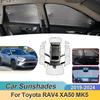 Car Sun Shades For Toyota RAV4 XA50 MK5 2019-2024 2023 Sunshade Full Covers Windshield Blackout Anti UV Visors Auto Accessories