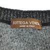 BOTTEGAVENETA Short Sleeve Sweater S Black Series Knit Women Used