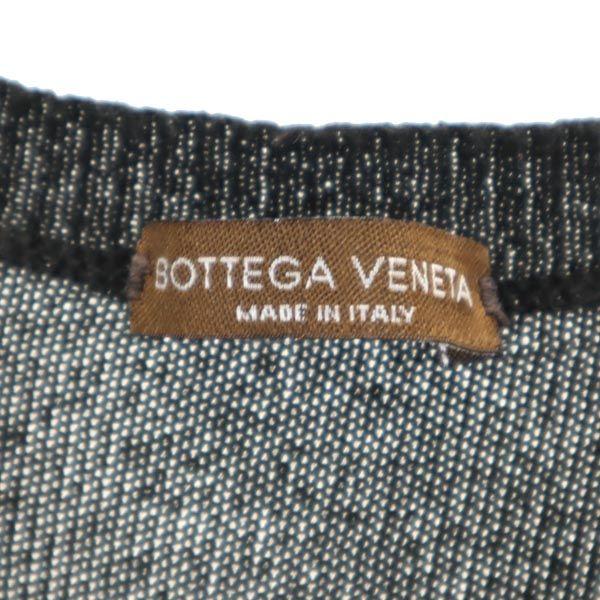 BOTTEGAVENETA Short Sleeve Sweater S Black Series Knit Women Used