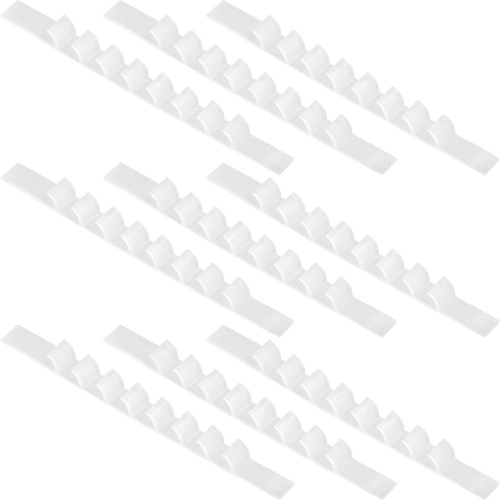 50Pcs Hanger Anti Slip Strips Silicone Grips for Clothes Shoulder Plastic Wood Hangers Closet Accessories Hanger Strips