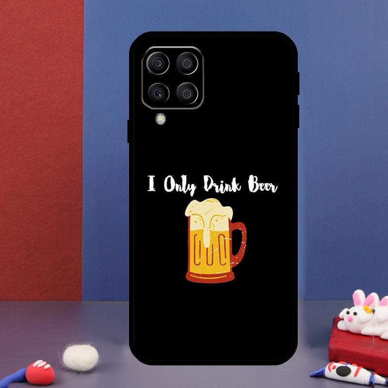 Drink Beer Red Wine For Samsung Galaxy M33 M13 M23 M53 M15 M55 M31 M51 M14 M34 M54 M20 M30s M32 M52 Phone Case