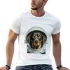 Dog Wearing A Space Helmet TShirt Unisex T Shirt Cotton 100 Anime T Shirts Oversize T Shirt Unisex Casual TShirt