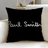 Marchio di moda classico Paul Smith Copricuscino Morbido e Facile da Lavare Federa – Versatile per Divano, Letto, Viaggio e Ufficio