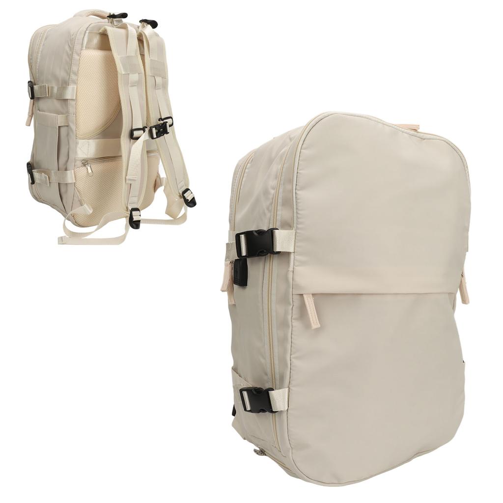 Large Travel Backpack For Women Carry On Backpack Hiking Backpack Outdoor Sports Casual Daypack Travel Essentials Beige