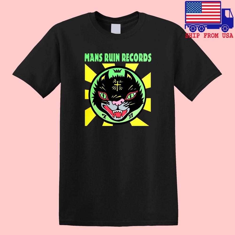 Mans Ruin Records Мужская Черная Размер S-5XL XL