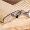 Vintage Wooden Portable Stainless Steel Flask Set