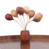 Aufblasbares Strauß-Ornament Metall Holz Ballon Dekoration für Tischdekoration