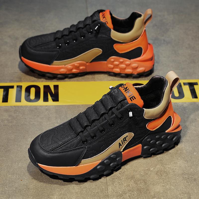 

ins trendy men s shoes Korean version fashion sports board shoes male high school students with school uniforms casual shoes men s youth shoes 44