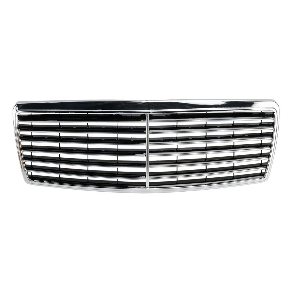 Chrome Front Bumper Grill Grille Fit Mercedes Benz S-Class W140 1992-1998