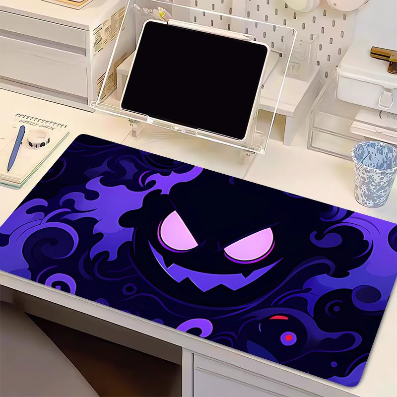 Mouse Pad Anime xxl Computer Mousepad Lock edge thickened P-Pokemon Gengar Gaming Tablet Varmilo Keyboard Pad Exquisite Mausepad