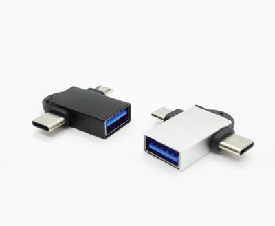 USB 3.0 auf Typ-C & Micro-USB OTG Dual-Adapter