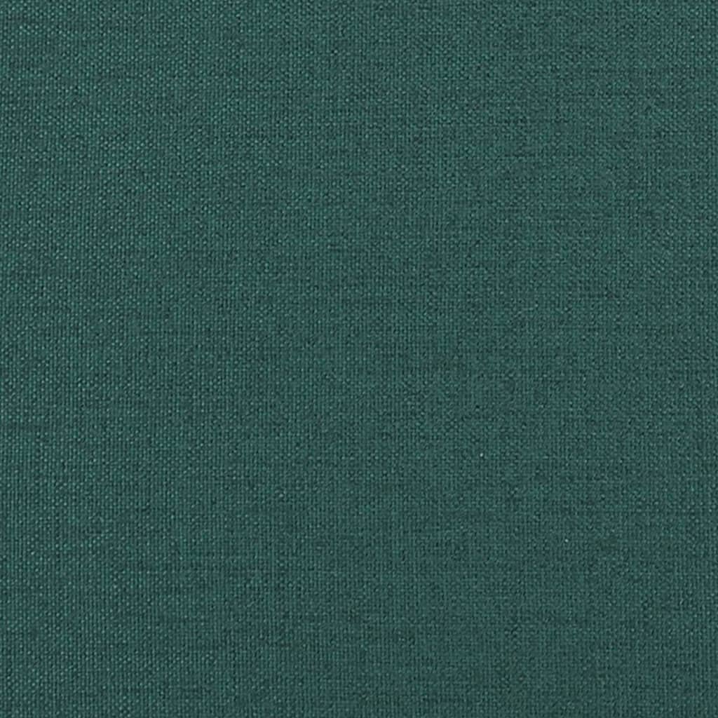 Massage Relax Chair Dark Green Fabric