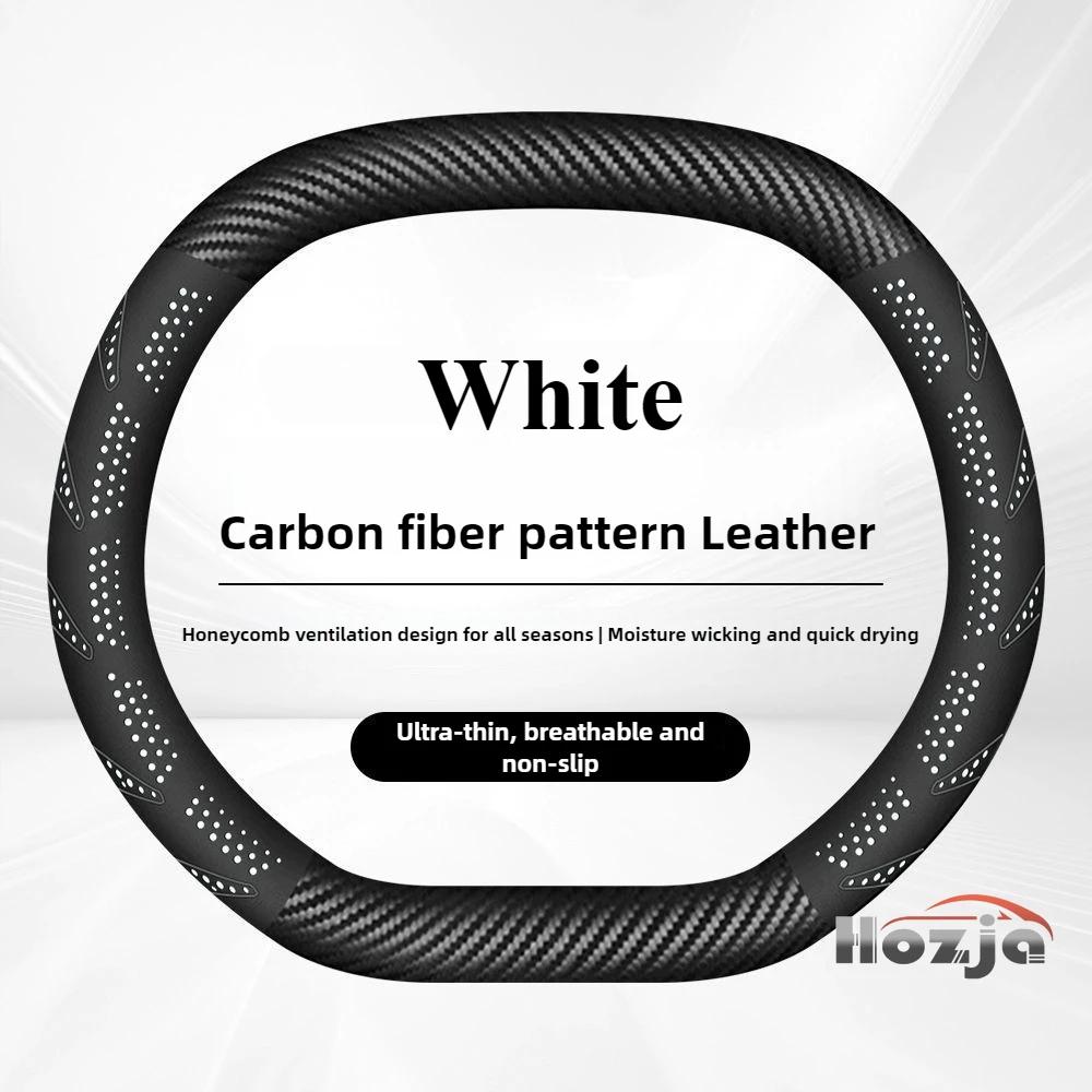 

Leather Car Steering Wheel Cover for Opel Mokka GS Grandland Zafira Vivaro 2025 2026 Accessories