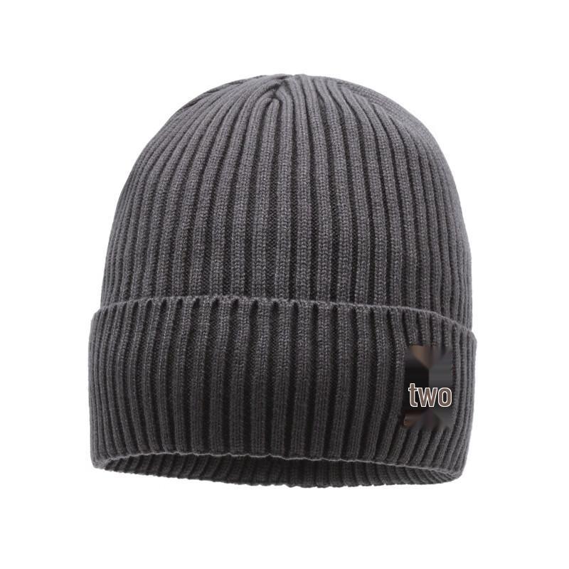 Men's Winter Fleece-Lined Knitted Beanie