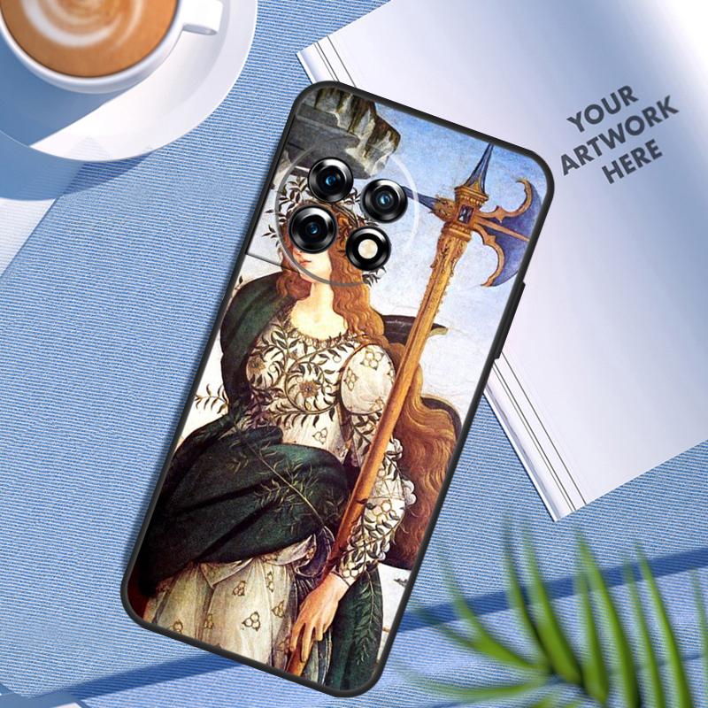 Sandro Botticelli Renaissance Kunst Hülle Für OnePlus Nord 5 CE 4 3 2 Lite N20 N30 OnePlus 15 13 12 11 9 10 Pro 12R 13T 13R Hülle