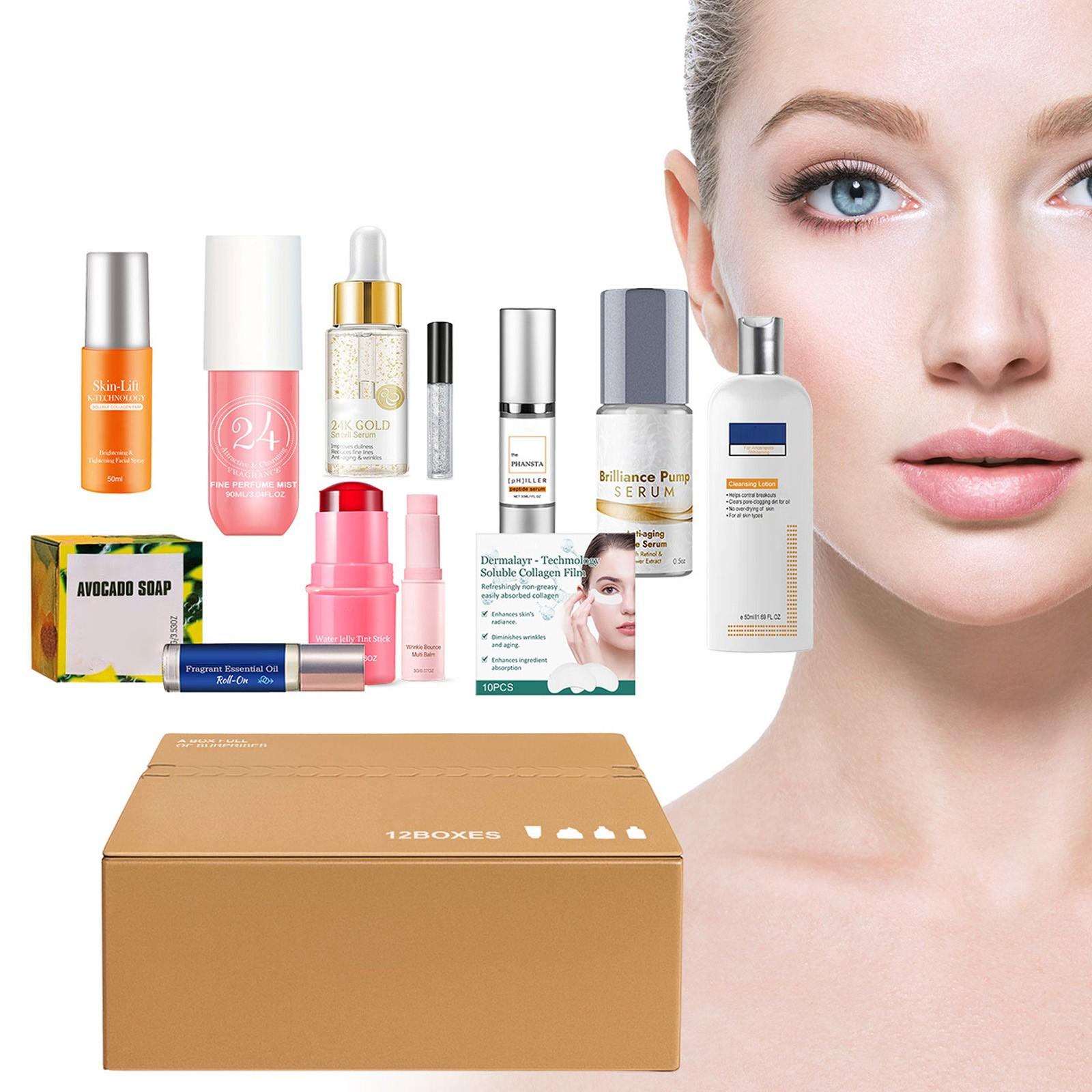 

Подарочный набор по уходу за кожей Праздничный подарочный набор по уходу за кожей 12 КОРОБОК 100 мл One Size белый