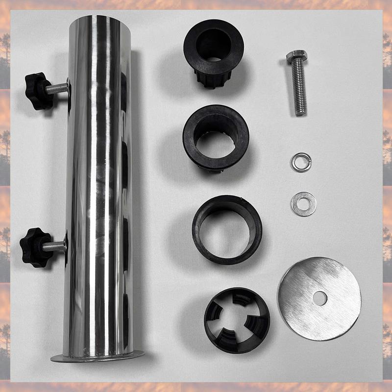 2025 Trend Umbrella Mount Stand Tube Outdoor Parasol Base Holder Insert Pipe Sleeve, For Outside Garden Backyard Balcony
