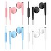 Wired Earbud Fevers Sensitive Ergonomic 3.5mm Sound Quality Wired Super Bass In-ear Earbud