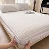 Bonenjoy 1pc Mattress Cover Waterproof Bedspread Quilted Fitted Sheet Solid Color Bed Cover Protetor De Colchão (No Pillowcase)