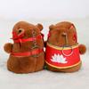 Lotus Kapibara doll pendant keychain doll ragdoll capybara plush toy gift