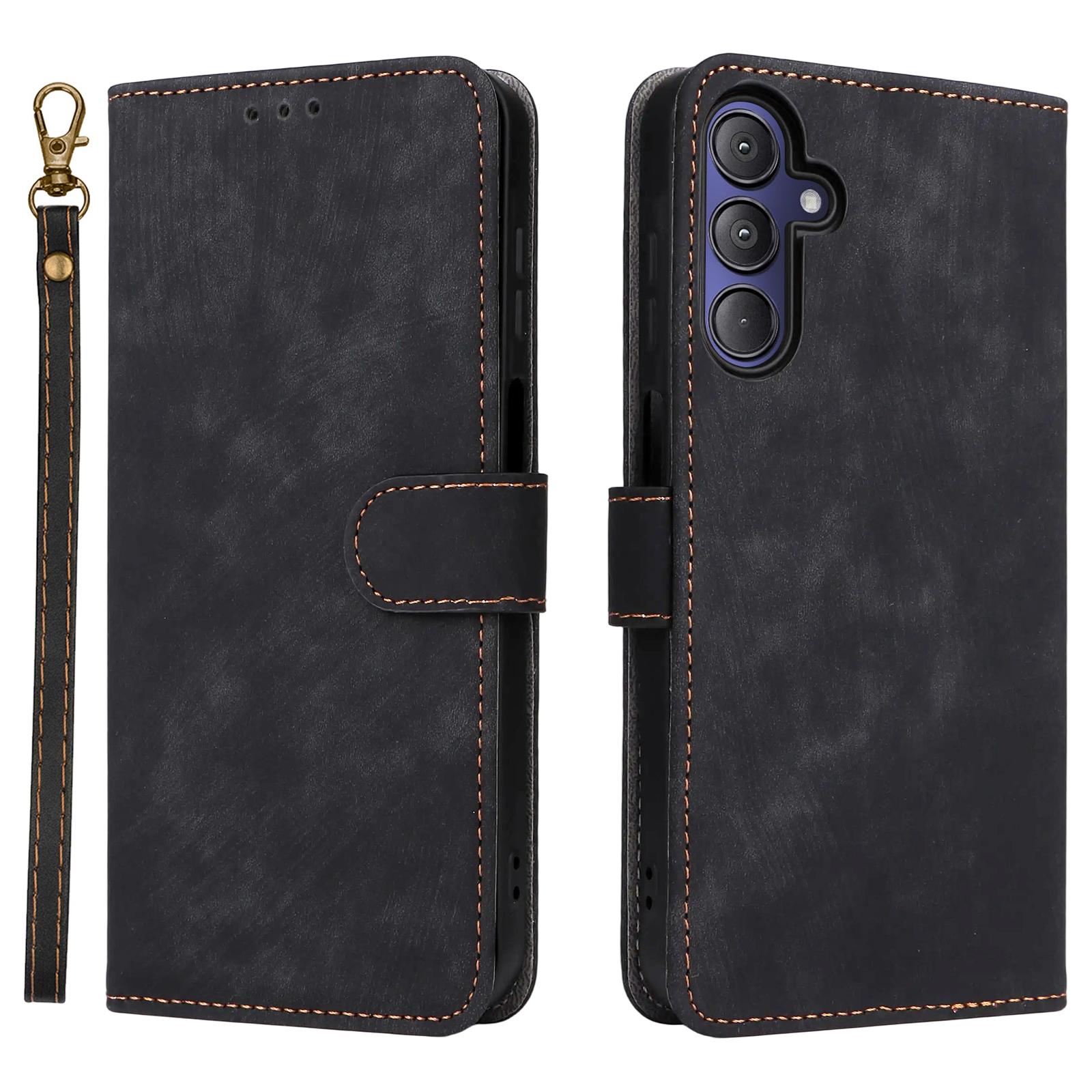 

For Gabb Phone 4 Pro Case Wallet RFID Blocking PU Leather Cover Viewing Stand Black