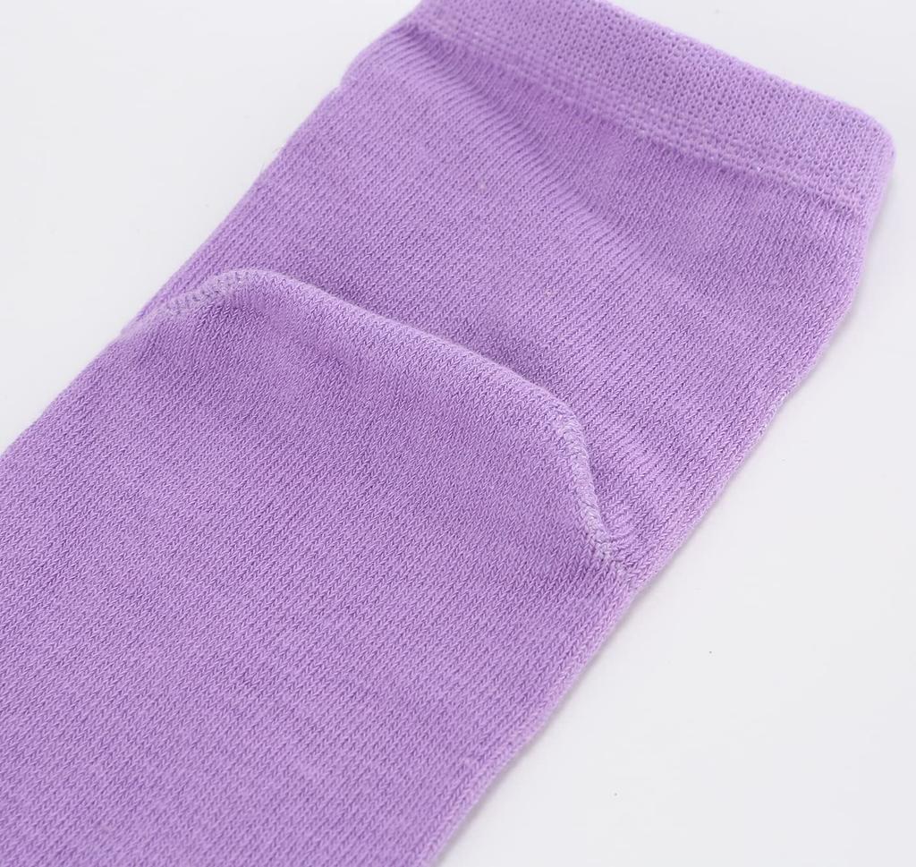 WIOIW Tabi for Casual and Set of 6 Women's Two-Toe Socks, Cotton, Sports, Wear, Commuting, School,